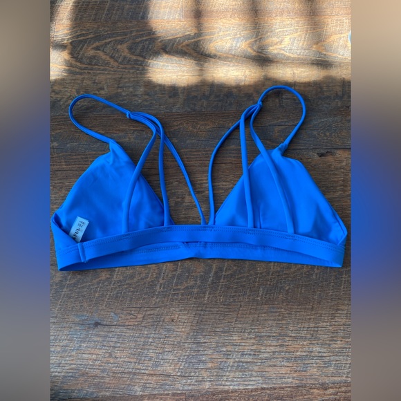 Zaful Strappy Back Swim Top - Picture 3 of 5
